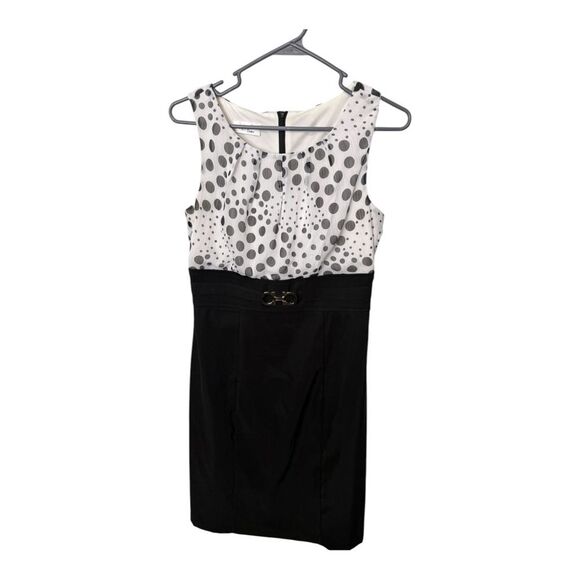 ALYX Limited Dress Black White Dots Sleeveless Sz 6 missing tag - Picture 1 of 7